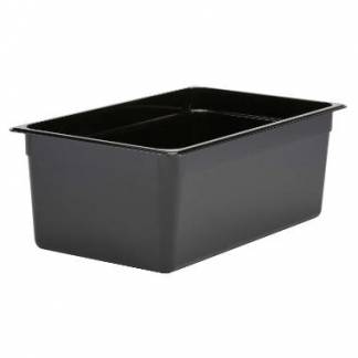 Kantine Cambro 1/1GN 25.6L 53x32.5x20cm Polycarbonat Sort