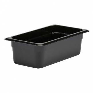 Kantine Cambro 1/3GN 3.6L 32.5x17.6x10cm Polycarbonat Sort