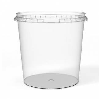 Plastbæger Handy-Safe 1170 ml Ø132xH128 mm PP Klar