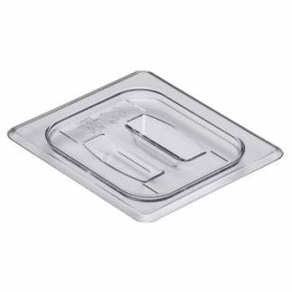 Låg til kantine med Håndtag Cambro 1/6GN 17.6x16.2cm Polycarbonat Klar