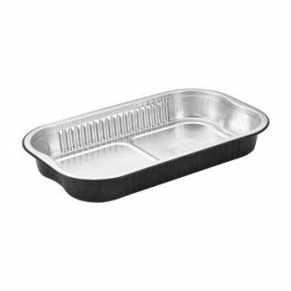 Alubakke Ready2Cook 700 ml sort 234x138x30 mm