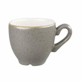 Kop Espresso Stonecast 10 cl Ø6.5x H5.5cm Porcelæn grå