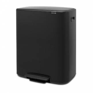 Pedalspand Brabantia Bo 2x30 ltr Sort