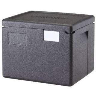 Termokasse Cambro 1/2GN 22,3L 39x33x31.6 cm med låg EPP Sort