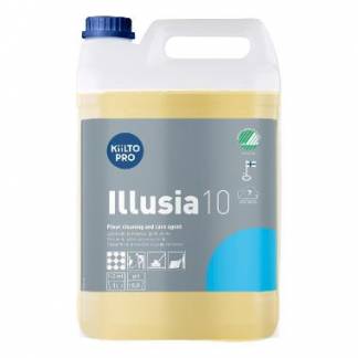 Vaskepleje uden voks Kiilto Illusia 10 Svanemærket uden farve/parfume 5 ltr