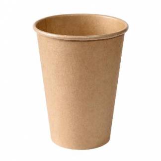 Kaffebæger Pap Ø70xH92mm 21cl 7.5oz Single Wall Brun