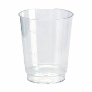 Plastglas 4 cl snapseglas PS Klar