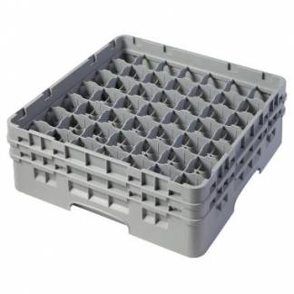 Opvaskekurv Cambro 50x50 cm til Glas 49-rum Plast Grå