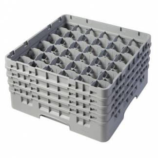 Opvaskekurv Cambro 50x50 cm til glas 36-rum Plast Grå