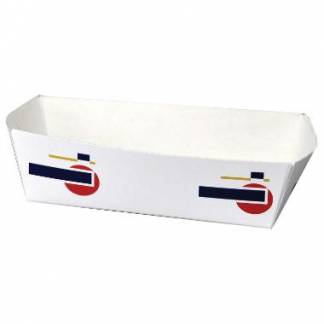 Pommes Frites Bakke FastLine Nr. 1 L138xB67xH43mm Pap