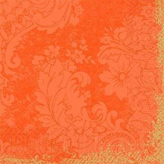 Serviet Duni 33x33 cm 3-lag Royal Sun Orange