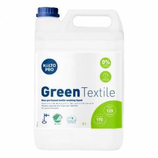 Tøjvask Flydende Kiilto Pro Green Textile 5ltr Svanemærket u. Parfume til alle