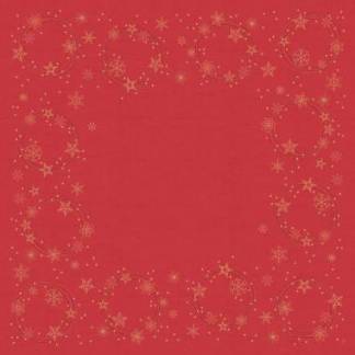 Dug Stikdug Dunisilk+ 84x84 cm Star Shine Red