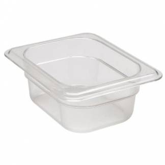 Kantine Cambro 1/8GN 0.66ltr 6.12x13.17x6.5cm polycarbonat klar