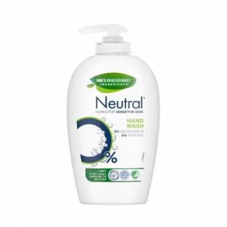 Cremes&aelig;be Neutral Hand Wash 250ml Svanem&aelig;rket/Allergim&aelig;rket med Pumpe u. Parfume