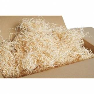 Træuld som fyld til gaveæsker 10 kg