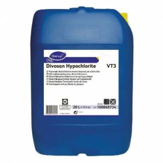 Desinfektion Divosan Hypochlorit VT3 til Overflader 20 ltr