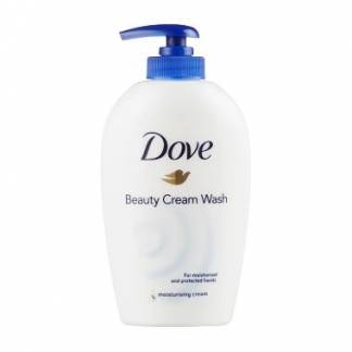 Cremesæbe Dove Cream Wash Flydende med pumpe 250 ml