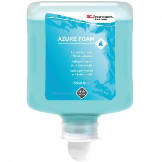 Skumsæbe Azure Foam Blomstermærket med Farve/Parfume til dispenser 1 ltr Blå