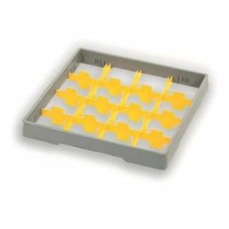 Opvaskekurv forhøjer 50x50x5 cm Grå