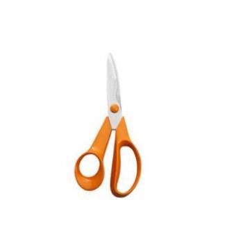 Køkkensaks Fiskars 18 cm Højre-hånd Orange