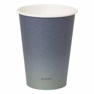 Kaffebæger Pap Ø90xH114mm 35cl 14oz Single Wall Blå