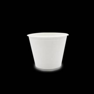 Suppebæger 370 ml/ 12 oz bionedbrydelig Bagasse Hvid