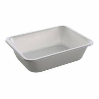 Bakke 1-rum 2227-1F 1660 ml 227x178x60 mm CPET hvid