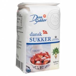 Sukker Stødt Melis 1 kg