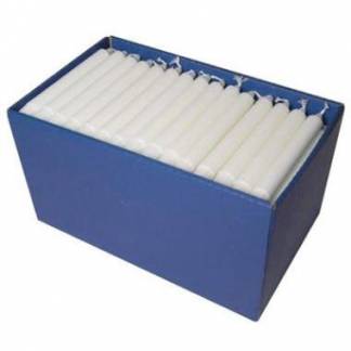 Kronelys &Oslash;23x200 mm Br&aelig;ndetid 8 timer Hvid 150 stk