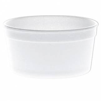 Termosk&aring;l skum hvid 23-24 cl 8 oz