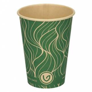 Kaffeb&aelig;ger Bambus&nbsp;&Oslash;70xH90mm 22cl 7.5oz Single Wall Gr&oslash;n/Brun Verive