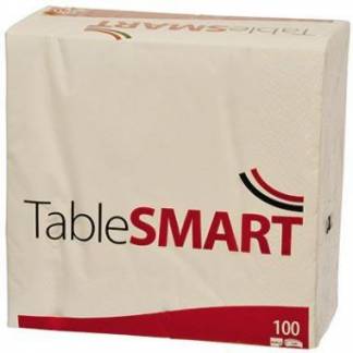 Serviet TableSMART 40x40cm 3-lag hvid