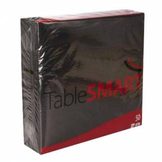 Serviet TableSMART airlaid 40x40 cm 1/4 fold Sort