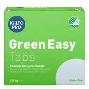Maskinopvask Tabs Kiilto Pro Green Easy Tabs 100 stk Svanem&aelig;rket Hurtigopl&oslash;selig