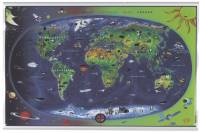 Rolled Children's World map 92 x 59 cm.