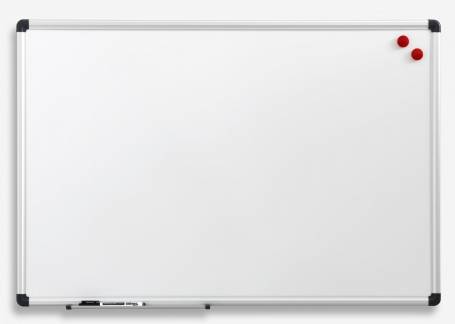 Whiteboard 45 x 30 cm. Aluminium frame