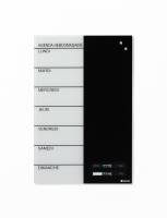 40 x 60 cm. Glass week planner French 40 x 60 cm. Glass week planner French