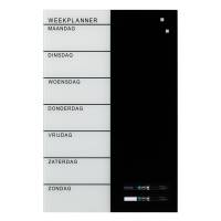 Glass week planner 40 x 60 cm. Dutch