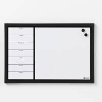 60 x 40 cm. White board week planner English 60 x 40 cm. White board week planner English