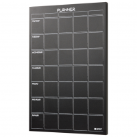 Magnetic chalkboard weekly planner 40 x 60 cm Magnetic chalkboard weekly planner 40 x 60 cm
