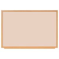 Whiteboard with Oak MDF Frame, Beige, 120 x 90 cm Whiteboard with Oak MDF Frame, Beige, 120 x 90 cm