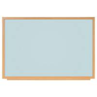 Whiteboard with Oak MDF Frame, Light Blue, 120 x 90 cm Whiteboard with Oak MDF Frame, Light Blue, 120 x 90 cm