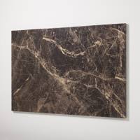 Steelboard Brown Marble 90 x 60 cm.