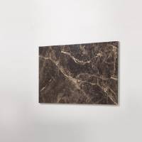 Steelboard Brown Marble 60 x 40 cm.