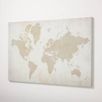 Steelboard Map 90 x 60 cm.