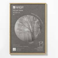 Photo frame oak wood 42x59,4