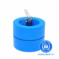Magnetic Paper Clip Holder MAULpro Blue Magnetic Paper Clip Holder MAULpro Blue