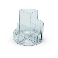 Desk Organizer MAULroundbox, transparent Desk Organizer MAULroundbox, transparent