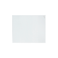 Splashback 60 x 65 cm. Glas med metal bagplade. PURE WHITE